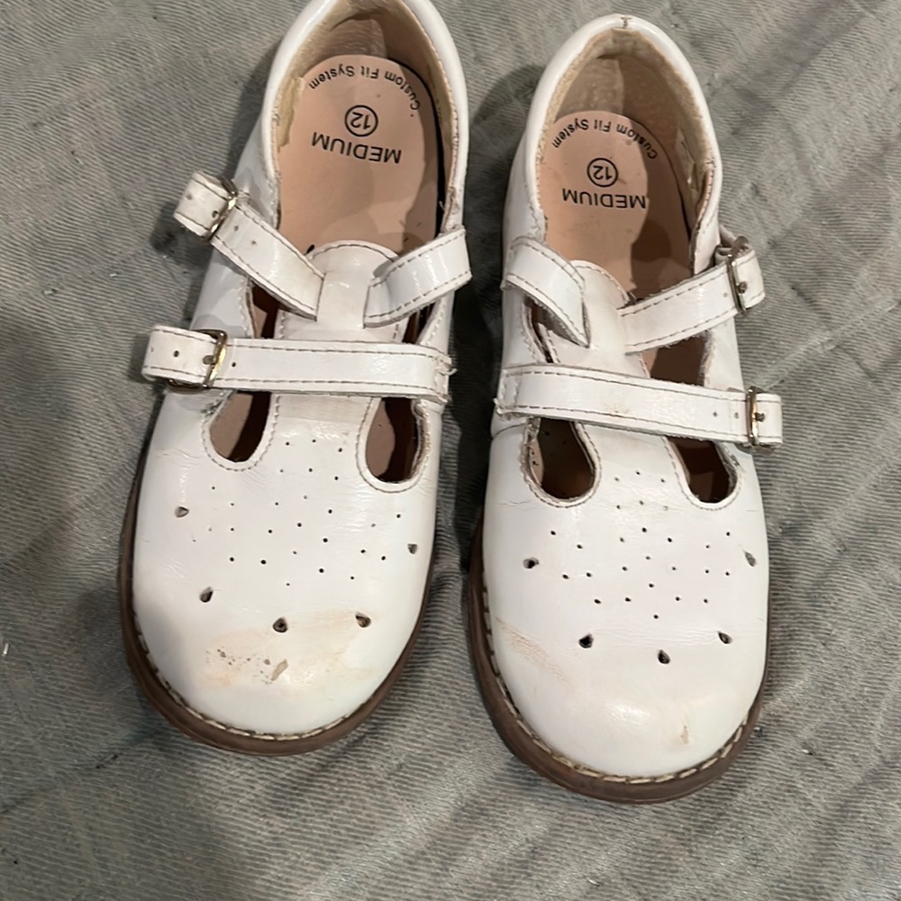 Footmates White dress Shoes, Size 12